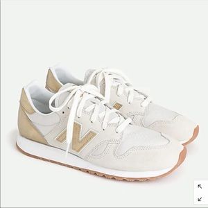 520 Sneakers (Gold/Off-White) | JCrew x New Balance